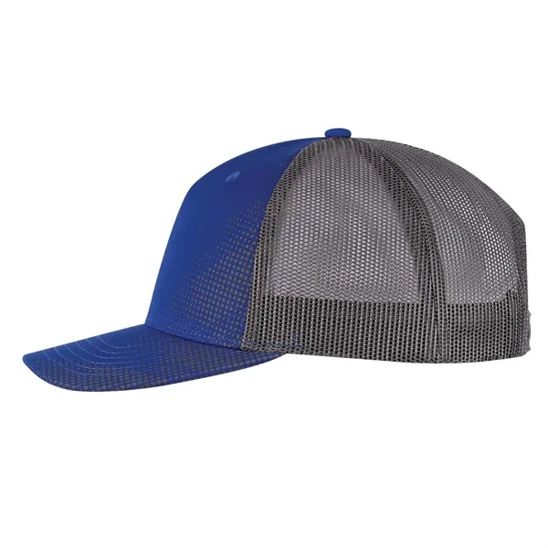 Five panel trucker cap.... from ASI 80129 Quake City Caps