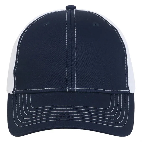 Structured, mesh, 6 panel performance mesh baseball cap.... from ASI 80129 Quake City Caps