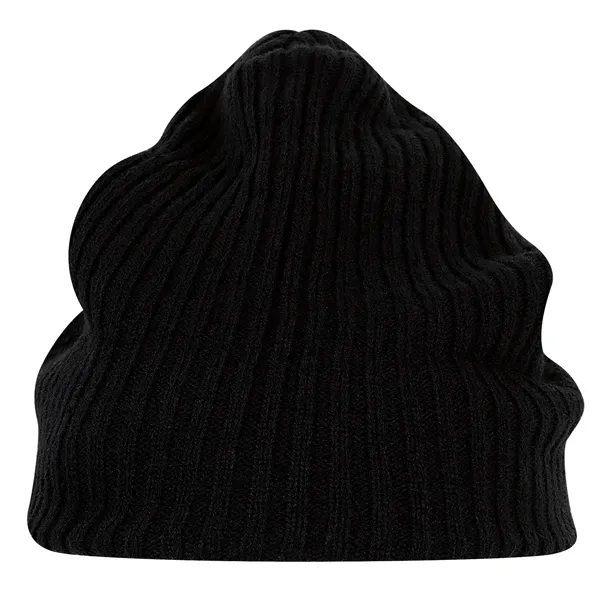12" ribbed beanie with cuff or slouch. Fabrication regular gauge 2... from ASI 80129 Quake City Caps