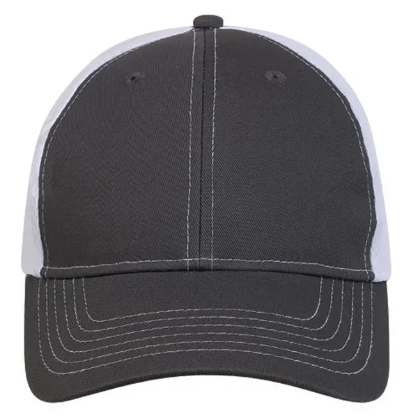 Structured, mesh, 6 panel performance mesh baseball cap.... from ASI 80129 Quake City Caps