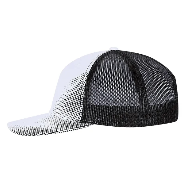 Five panel trucker cap.... from ASI 80129 Quake City Caps