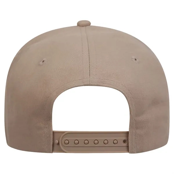 Structured, medium profile 100% cotton flat visored baseball cap.... from ASI 80129 Quake City Caps