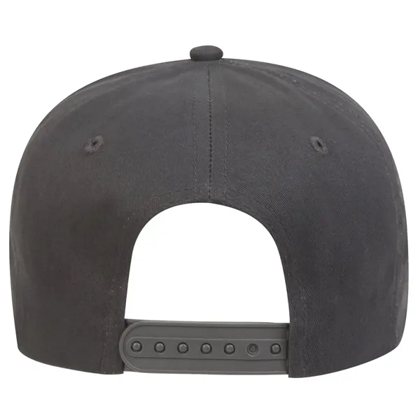 Structured, medium profile 100% cotton flat visored baseball cap.... from ASI 80129 Quake City Caps