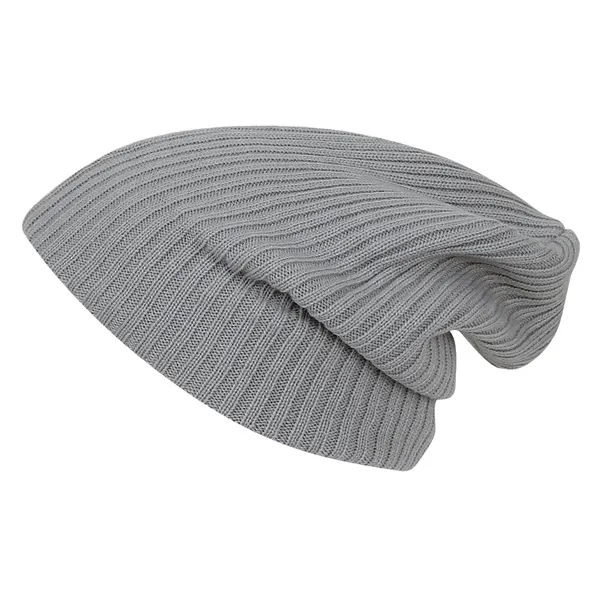 12" ribbed beanie with cuff or slouch. Fabrication regular gauge 2... from ASI 80129 Quake City Caps
