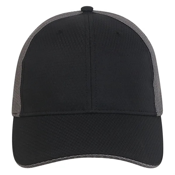 New structured color blocked comby mesh cap.... from ASI 80129 Quake City Caps