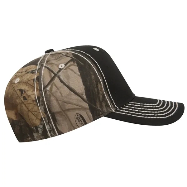 Color Blocked Chino & Real TreeA® Hardwood Cap.... from ASI 80129 Quake City Caps