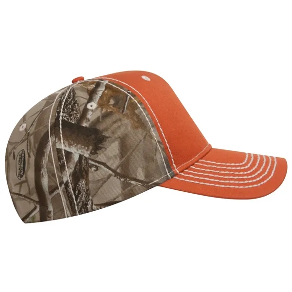 Color Blocked Chino & Real TreeA® Hardwood Cap.... from ASI 80129 Quake City Caps