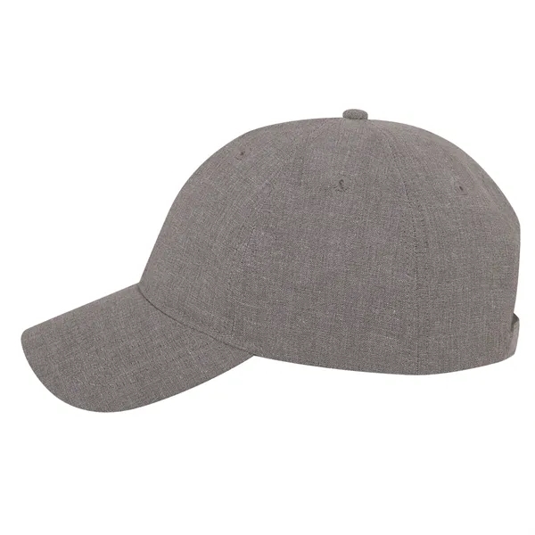 Six panel semi-structured chambray baseball cap with six sewn eyelets.... from ASI 80129 Quake City Caps