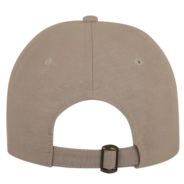 Six panel semi-structured chambray baseball cap with six sewn eyelets.... from ASI 80129 Quake City Caps