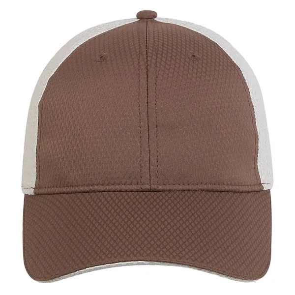 New structured color blocked comby mesh cap.... from ASI 80129 Quake City Caps