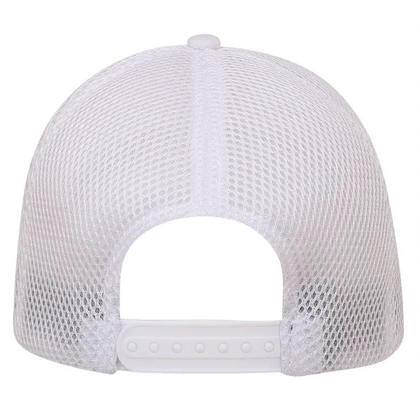 Medium profile, structured, 6 panel double mesh cap.... from ASI 80129 Quake City Caps