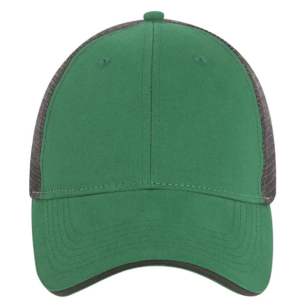 Six panel structured baseball cap with six sewn eyelets.... from ASI 80129 Quake City Caps