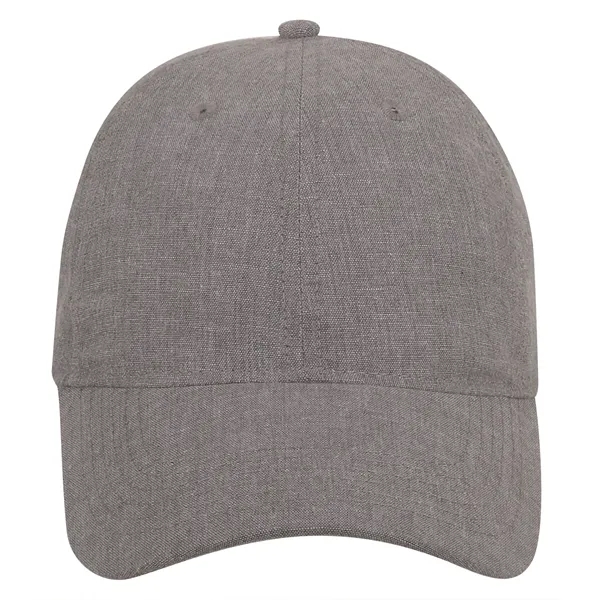 Six panel semi-structured chambray baseball cap with six sewn eyelets.... from ASI 80129 Quake City Caps