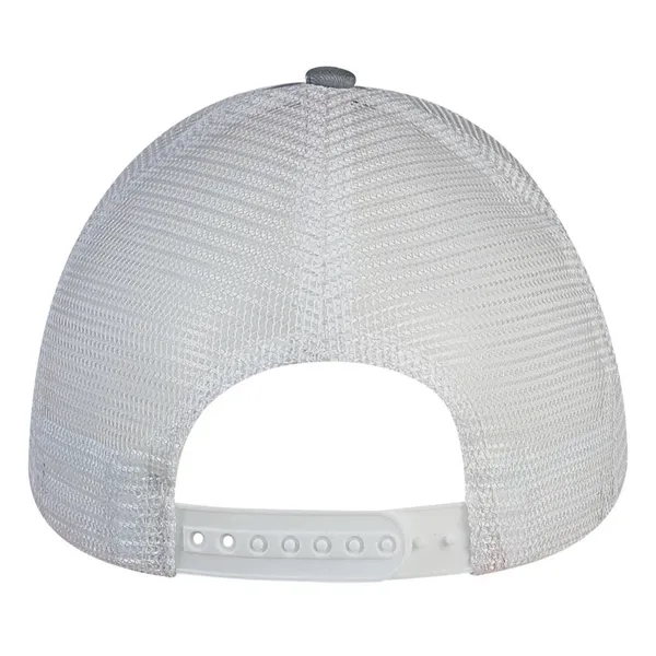 Brushed Cotton Twill Cap with White Stitching and Mesh.... from ASI 80129 Quake City Caps