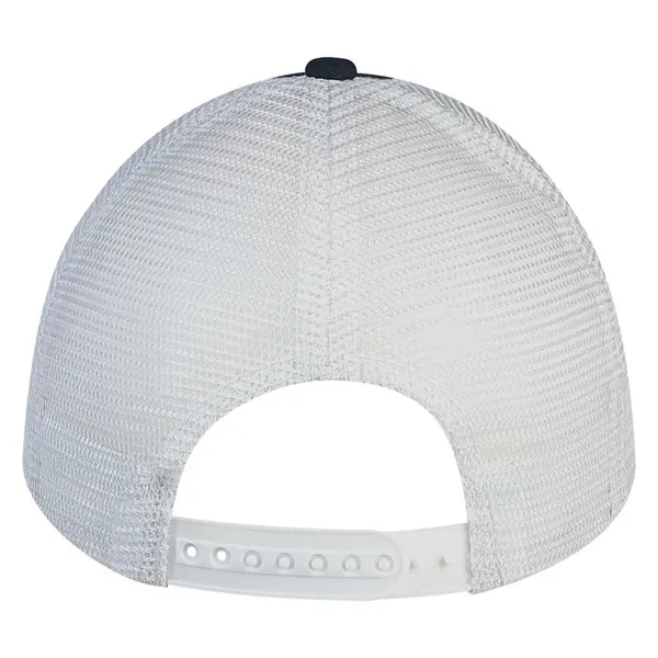 Brushed Cotton Twill Cap with White Stitching and Mesh.... from ASI 80129 Quake City Caps