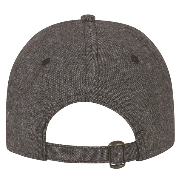 Six panel semi-structured chambray baseball cap with six sewn eyelets.... from ASI 80129 Quake City Caps