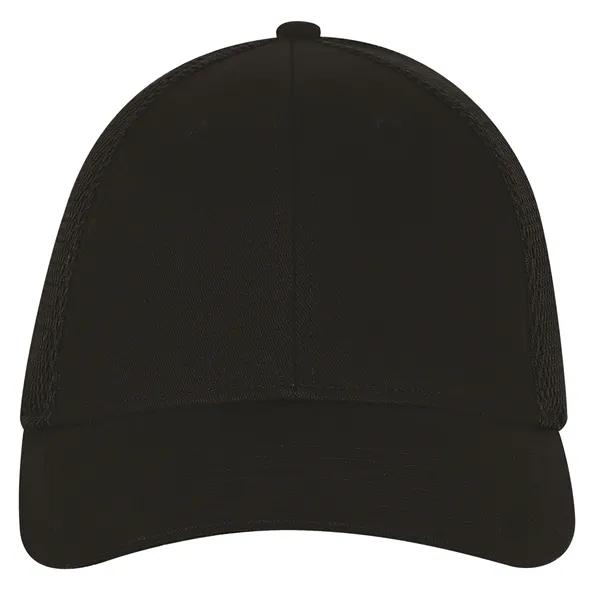 Medium profile, structured, 6 panel double mesh cap.... from ASI 80129 Quake City Caps