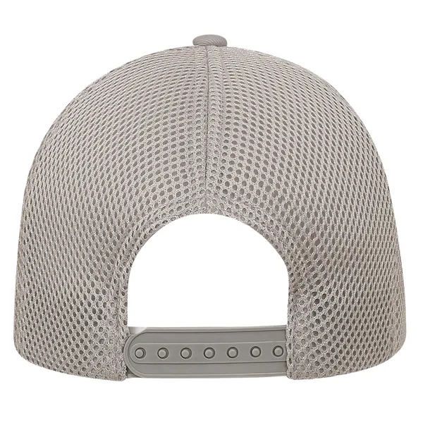 Medium profile, structured, 6 panel double mesh cap.... from ASI 80129 Quake City Caps