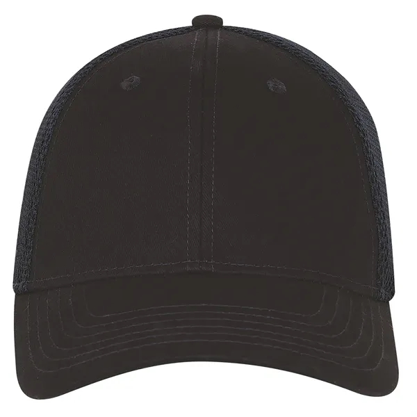 Medium profile, structured, 6 panel double mesh cap.... from ASI 80129 Quake City Caps