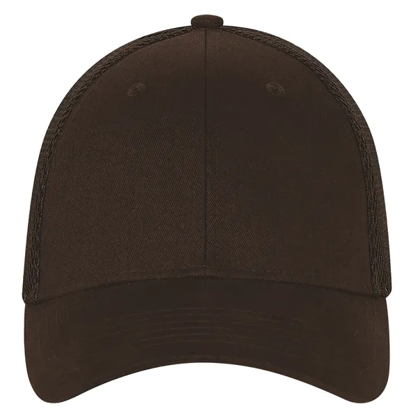 Medium profile, structured, 6 panel double mesh cap.... from ASI 80129 Quake City Caps