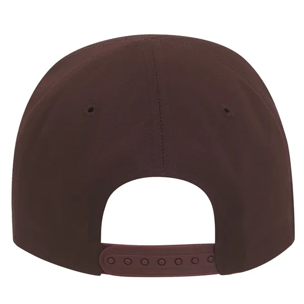 Flat bill 6 panel baseball cap.... from ASI 80129 Quake City Caps