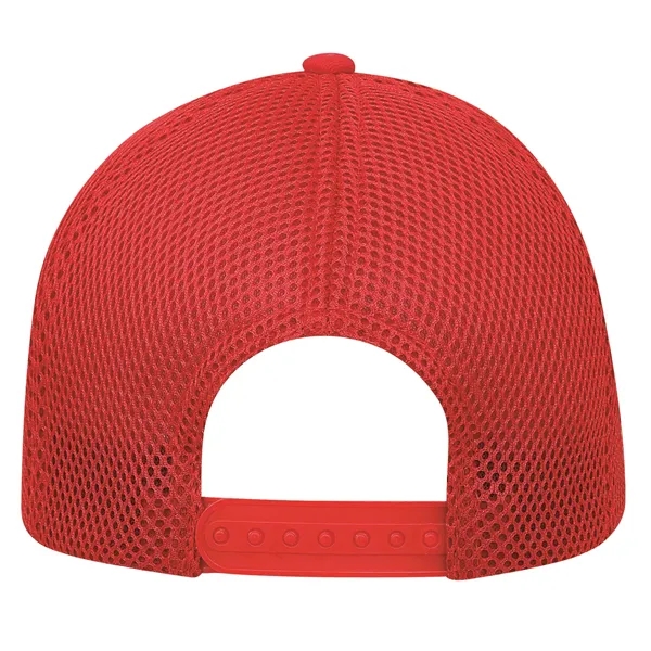 Medium profile, structured, 6 panel double mesh cap.... from ASI 80129 Quake City Caps