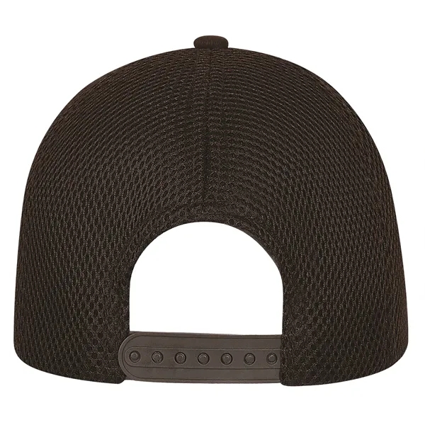 Medium profile, structured, 6 panel double mesh cap.... from ASI 80129 Quake City Caps