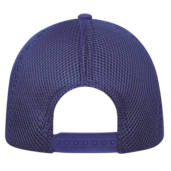 Medium profile, structured, 6 panel double mesh cap.... from ASI 80129 Quake City Caps