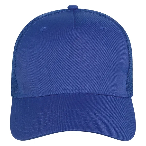 Low profile, 100% polyester twill, 5-panel fashion cap with hook and... from ASI 80129 Quake City Caps