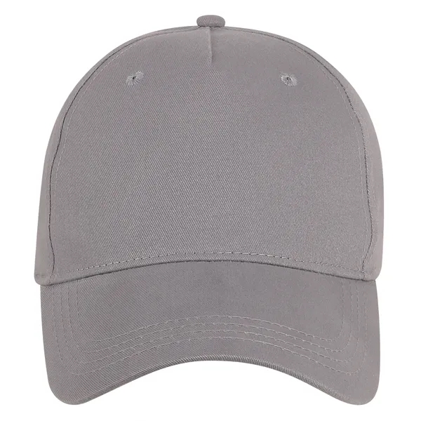 Five panel structured baseball cap with six sewn eyelets.... from ASI 80129 Quake City Caps