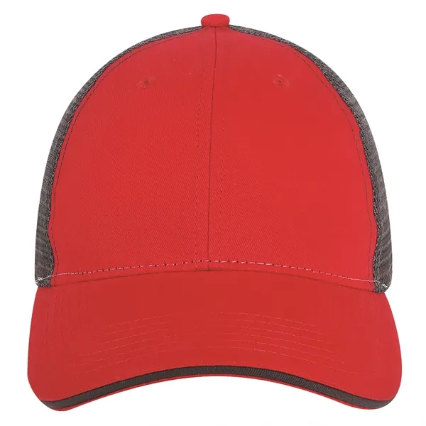 Six panel structured baseball cap with six sewn eyelets.... from ASI 80129 Quake City Caps