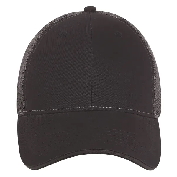 Six panel structured baseball cap with six sewn eyelets.... from ASI 80129 Quake City Caps