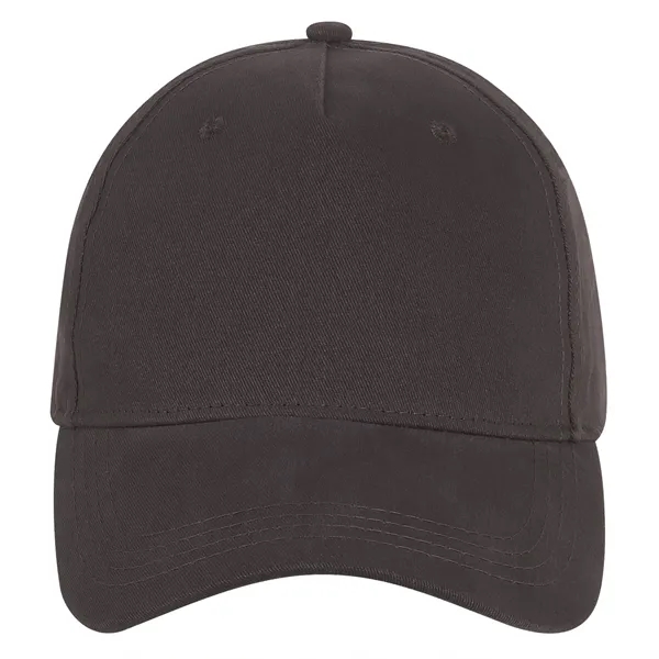 Five panel structured baseball cap with six sewn eyelets.... from ASI 80129 Quake City Caps