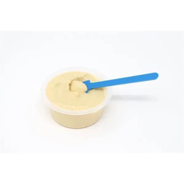 3.5" plastic spatula-shaped spreader/stir stick.... from ASI 59683 Harco Enterprises LTD / Harco Enterprises