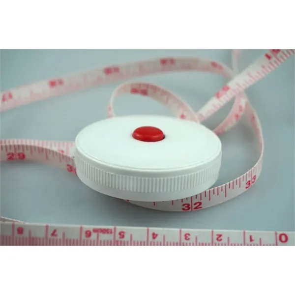 5' long Double Sided Round Tailors Tape Measure, Pull Stop Mechanism... from ASI 36988 Artek USA Inc