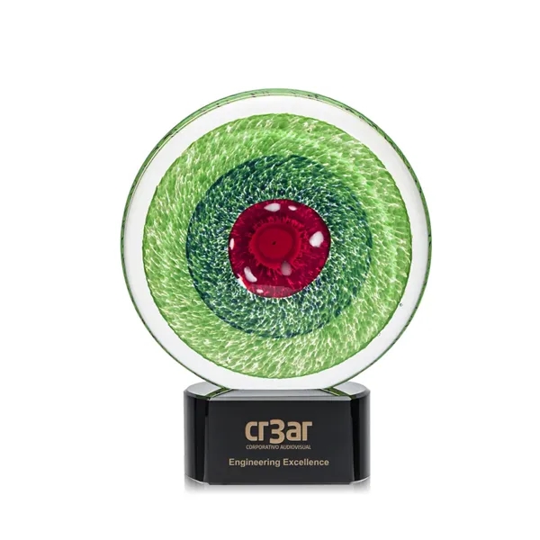 A Stunning Hand Blown work of Art, the On Target Award... from ASI 84592 St Regis Group / St Regis