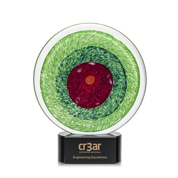 A Stunning Hand Blown work of Art, the On Target Award... from ASI 84592 St Regis Group / St Regis