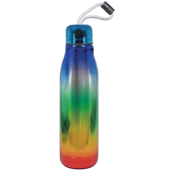 18oz Vacuum Insulated Stainless Steel Rainbow Bali Bottle... from ASI 74245 Nordic Co Inc / Nordic Promos