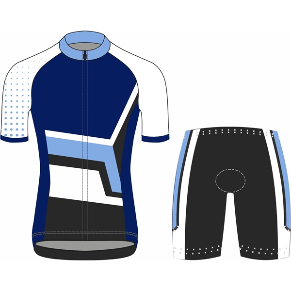 Sublimated customized polyester cycling jersey with sizes range from XS to... from ASI 72657 Active Life Promo / Active Life Promo