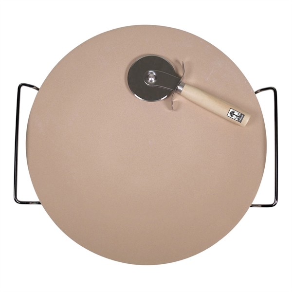 Pizza Stone Rack and Cutter Set... from ASI 73010 Natico Originals Inc