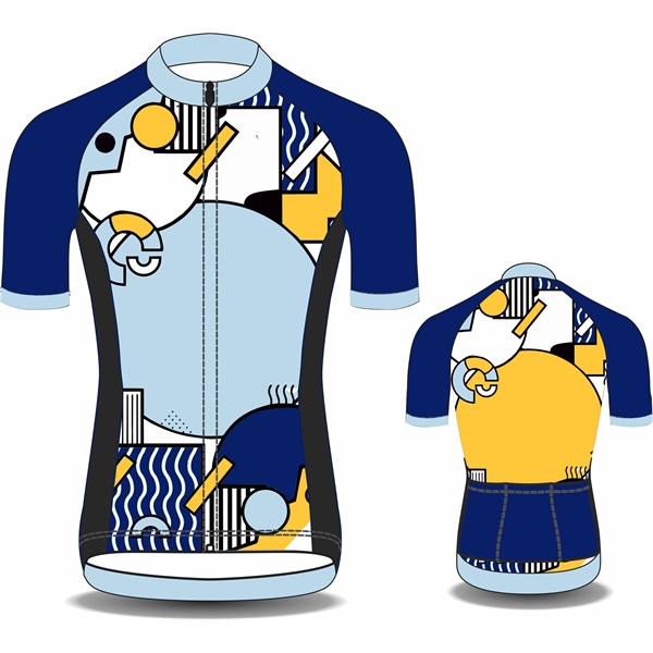 Sublimated Customized Polyester Cycling Jersey with sizes range from XS to... from ASI 72657 Active Life Promo / Active Life Promo