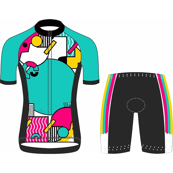 Sublimated Customized Polyester Cycling Jersey with sizes range from XS to... from ASI 72657 Active Life Promo / Active Life Promo