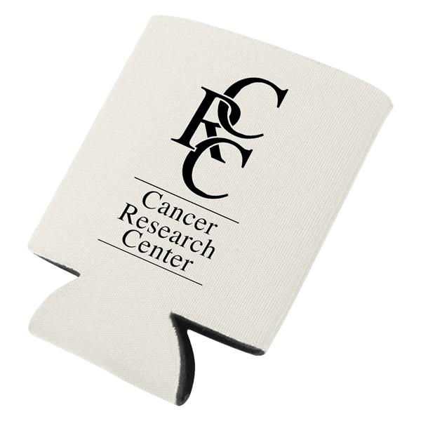 Beverage holder made of laminated open cell foam.... from ASI 61125 Hit Promotional Products / Hit®