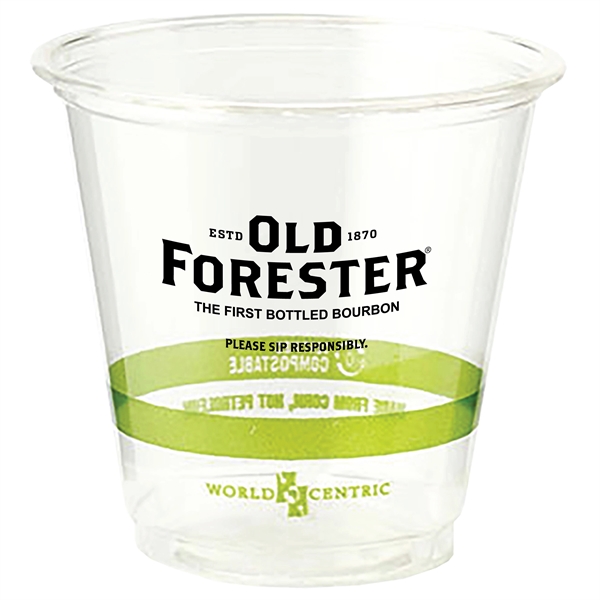 3 oz. Eco-friendly Clear Compostable Plastic Cup, USA made blow-molded PLA... from ASI 61952 Howw Mfg Co Inc / Howw USA