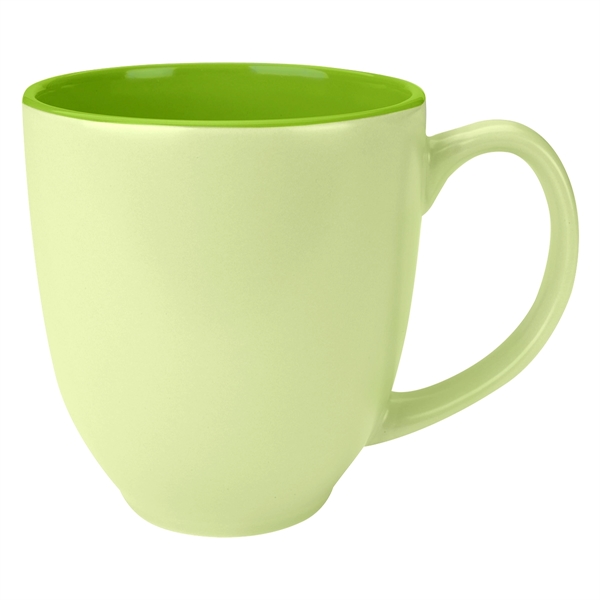 Pastel colored bistro mug that holds up to 14 oz.... from ASI 61125 Hit Promotional Products / Hit®