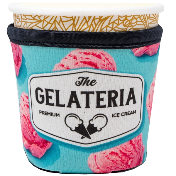 USA-made pint cooler keeps ice cream frozen and hands warm -... from ASI 61966 HPG / Best Promotions USA