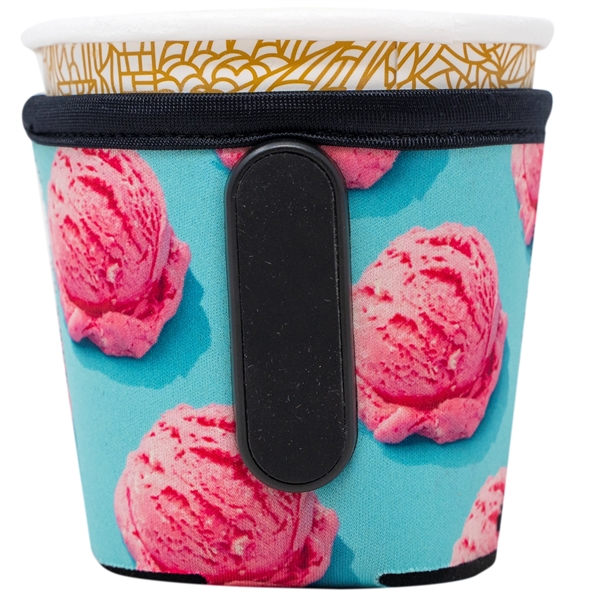 USA-made pint cooler keeps ice cream frozen and hands warm -... from ASI 61966 HPG / Best Promotions USA