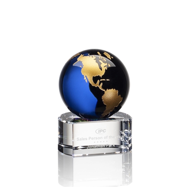 Stunning and Exquisite Globe Award features Gold or Silver filled continents... from ASI 84592 St Regis Group / St Regis