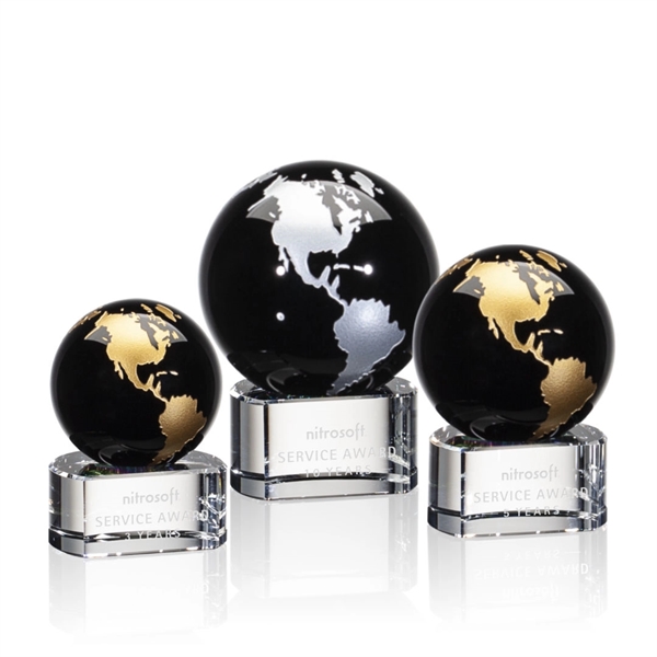 Stunning and Exquisite Globe Award features Gold or Silver filled continents... from ASI 84592 St Regis Group / St Regis