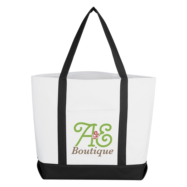 Tote Bag.  Made of 600 Denier Polyester with PVC Backing.... from ASI 61125 Hit Promotional Products / Hit®